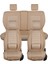 mazda Lantis Uyumlu Oto Koltuk Kılıfı Yarı Deri Ön/arka Set Eyfel Series Bej Renk 3