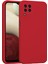 Samsung Galaxy A12 Kılıf Lansman Premium Silinebilir Kırmızı Silikon 1