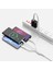 3in1 Çoğaltıcı Kablo Usb-A To Lightning Type-C Micro Şarj Data Kablosu 60W 1.2m Beyaz Wiwu WI-C046E 3