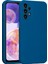 Samsung Galaxy A23 Kılıf Lansman Premium Silinebilir Mavi Silikon 1