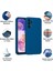 Samsung Galaxy A23 Kılıf Lansman Premium Silinebilir Mavi Silikon 2