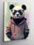Kanvas Tablo Havalı Panda Şıklığı 1