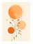 Minimalist Çember Dokunuşları Desenli Mdf Tablo 18CM x 27CM 1