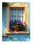 Pencere Kenarı Güzelliği Model Ahşap Tablo 18CM x 27CM 1
