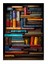 Bilgi Kulesi Kitaplığı Modern Mdf Tablo 18CM x 27CM 1