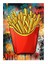 Patates Kızartması Patlaması Hediyelik Mdf Tablo 35CM X50CM 1