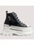 24K345-4 Yüksek Taban Hafif Kadın Sneakers Bot 1