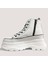 24K345-4 Yüksek Taban Hafif Kadın Sneakers Bot 2