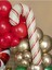 Krem Baston Folyo Balon Yılbaşı Folyo Balonu 3