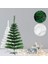 120 cm Beyaz ve Yeşil Yılbaşı Çam Ağacı Seti Süs 1