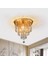 Tekno Trust Ahenk Gold Kristal Taşlı Modern Salon Avize 2