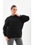 Anna Bisiklet Yaka Oversize Sweatshirt 3