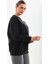 Anna Bisiklet Yaka Oversize Sweatshirt 4