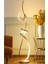 Tekno Trust Modern Tasarım Picasso Dekoratif LED Lambader Eskitme Gold 1