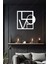 Love Modern Ahşap Duvar Dekoru 1