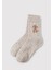 Yün Karışımlı Bej Bot Çorabı 1912832-70020 1