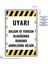 Ul1686-A4 - Dalgın Ve Yorgun Olduğunda Durumu Amirlerine Bildir Uyarı Levhası (21,6 x 30,3 cm) 1