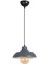 Modern metal avize, antrasit ve beyaz renk, 25x90, rustik tasarım 1