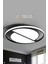 Tekno Trust Kesik Yuvarlak Model Modern Plafonyer Avize (50 Cm) 2