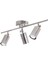 Modern gri sıralı ledli mutfak avizesi, metal tasarım, 3'lü, 14x30 cm 1