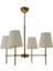 4'lü Modern Eskitme Boyalı Avize, Metal, 60x60 cm 4