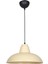 Tekno Trust Sidney Krem Büyük (32 cm Çap) Retro Rustik Model Modern Metal Tekli Sarkıt Cafe - Mutfak Avize Cafe 1