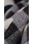 Yumuşak ve şık ekose battaniye 130x170cm, rahat ve sıcak tutar, polyester, gri 2