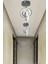 Tekno Trust Modern Huracan Plafonyer Tavan LED Avize Oturma Odası Hol Antre Mutfak Salon LED Avize Siyah 1