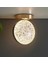 3 Renk Işıklı Modern Led Avize, Metal, 13x18 cm, Sot, Antre, Oturma ve Mutfak için 1