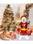 Ayaklı Büyük Noel Baba Folyo Balon Yılbaşı Noel Baba Balonu 2