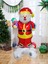 Ayaklı Büyük Noel Baba Folyo Balon Yılbaşı Noel Baba Balonu 3