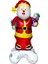 Ayaklı Büyük Noel Baba Folyo Balon Yılbaşı Noel Baba Balonu 4