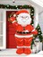 Büyük Kırmızı Ayaklı Noel Baba Yılbaşı Folyo Balonu 4