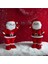 Büyük Kırmızı Ayaklı Noel Baba Yılbaşı Folyo Balonu 5