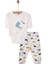 Dinazor Baskılı Yenidoğan Zıbın Body-Patikli Alt Unisex 1