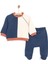 HelloBaby Yenidoğan Renk Bloklu Sweatshirt-Patikli Alt 2li Takım Unisex 1