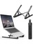 Saiji X2 Taşıma Çantalı Alüminyum Notebook Laptop Standı Siyah 1