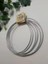 Metal Makrome Çember 21 cm 5li Set Galvanizli Kasnak Halka Düş Kapanı ENDSETCEM21 1