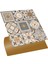 Kendinden Yapışkanlı Apricot Desenli Pvc Karo 30X30 cm (11 Adet / 1 M²) 1