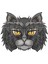 Kedi Başı Sticker 00260 1