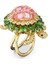 5657286 Swarovski Yüzük Idyllia:coctail Ring Turtle Multicolored Gold-Tone Plated Size:52 1