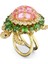 5657287 Swarovski Yüzük Idyllia:coctail Ring Turtle Multicolored Gold-Tone Plated Size:58 1