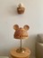 Bambu Çocuk Odası Abajur, Bambu Abajur Rattan Abajur Bebek Odası Abajur Çap25cm 3