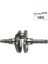 Krank [orjinal] BG6-E1400-10 / 2018-2024 [yamaha] Xmax 250-300 1