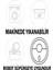 Tekno Trust Modern Desenli Kaymaz Taban Yıkanabilir 2'Li Set Banyo Halısı Paspas Klozet Takımı Kt-Kzsd-233 5