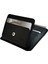 Siyah Deri Çıtçıt Kapamalı 2 Katlı Erkek Kredi Kartlık 3