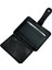 Siyah Deri Çıtçıt Kapamalı 2 Katlı Erkek Kredi Kartlık 5