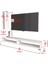 180 cm Dekoratif Raflı Minimal Tv Ünitesi Takımı 3