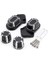 Ön ve Arka Aks Somun Kapakları Harley Sportster XL883 XL1200 XL48 2005-2009 2010 2016 Xl 48 883 1200 1