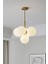 Modern Avize Glop Balon Camlı Cloudy Avize Eskitme Gold Sarı Şık Görsellik Katar 1